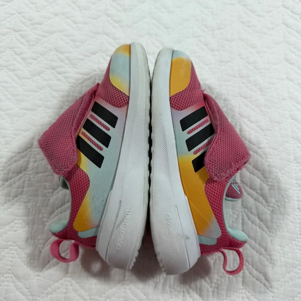 Kids Adidas Minnie Mouse Pink Running Shoes Size 7.5K‎ Toddler Girls